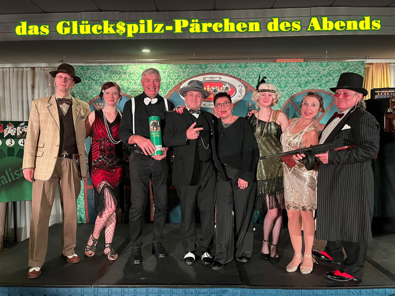 Glueckspilze des Abends - Silvestershow